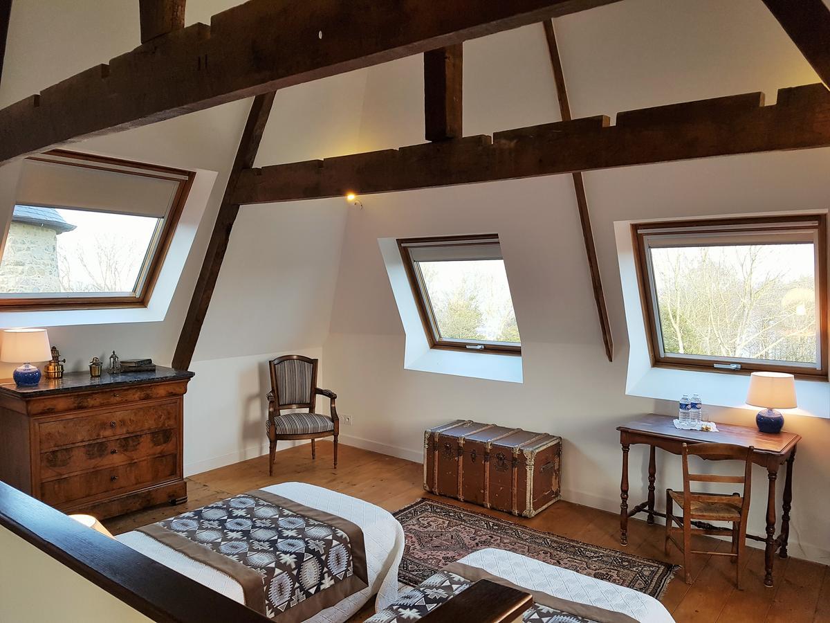 Manoir De Kergrec'H Otel Plougrescant Dış mekan fotoğraf